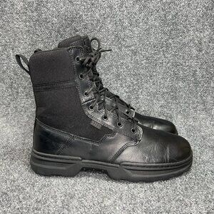 5.11 Tactical Speed 4.0 Boots Men's Size 10.5 Black Leather Combat Duty Size Zip